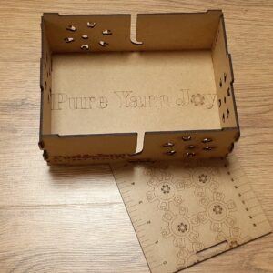 A Purl &Jane Sunshine Yarn Box